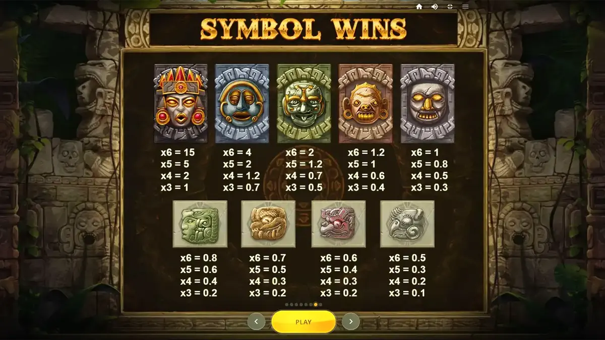 Gonzo berdiri di depan kuil kuno dalam slot Gonzo’s Quest Megaways