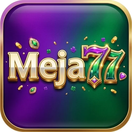 meja777 Logo - Resmi